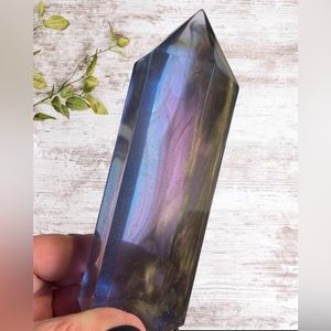 Hexagon Reiki Power Wand Obelisk Creativity Concentration spiritual Awakening